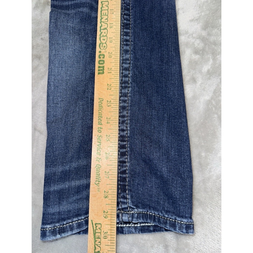 Buckle Black Men's Jeans 30X30 Slim Straight Low Rise Stretch Thick Stitch - Picture 9 of 16